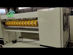 골판지재 생산 라인의 NC 커터 기계