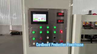 시청: 골판지 생산 라인 아크형 핫 플레이트 쇼케이스용 이중 외장재