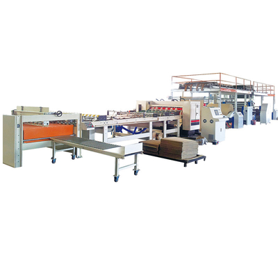 품질  Semi Automatic 2 Ply Sheet Corrugation Machine Corrugated Roll Former 공장