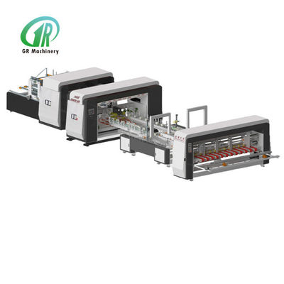 품질  Automatic Folder Gluer Stitcher 2600 Model PLC Servo Control 공장