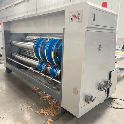 품질  PLC Control Rotary Slotting Machine With 4 Groups Knives Designed To Improve Slotting Accuracy And Operational Efficiency 공장