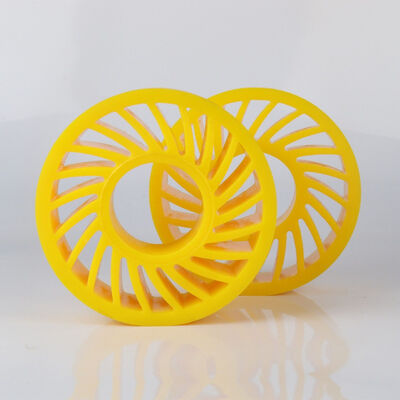 품질  Custom Polyurethane Sun Wheel No Crush Wheel with High Wear Resistance High Resilience and No Damage to Paper 공장