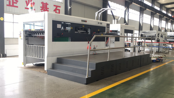 CE ISO 자동 형타 절단과 줄냄기 카톤 박스 커터 18 kw MY1500