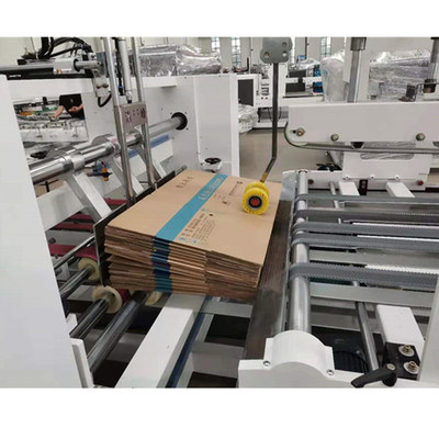 고속도 가득 찬 전산화된 골판지 박스 중첩기 접착기 기계 3KW