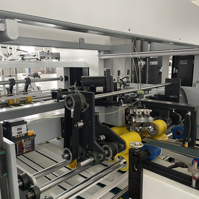 자동 중첩기 접착기 스티쳐 2600 모델 PLC 서보 제어