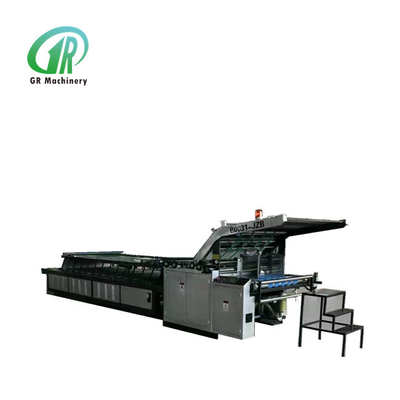 1300x1250mm 세미 자동차 플루트 라미네이터 기계 일 측면 파상지 보드