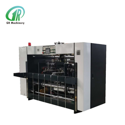 세미 오토매틱 카톤 박스 스티칭머신 두배 서보 모터 PLC 제어