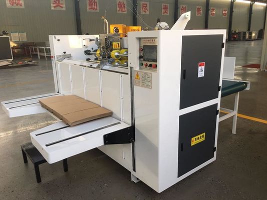 물결모양 시트 제작을 위한 GERUN 초침 카톤 박스 스티칭머신