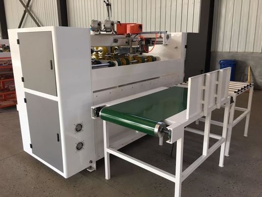 물결모양 시트 제작을 위한 GERUN 초침 카톤 박스 스티칭머신