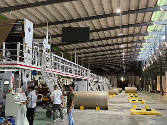 45KW PLC 카드보드 박스 성형기 고속도