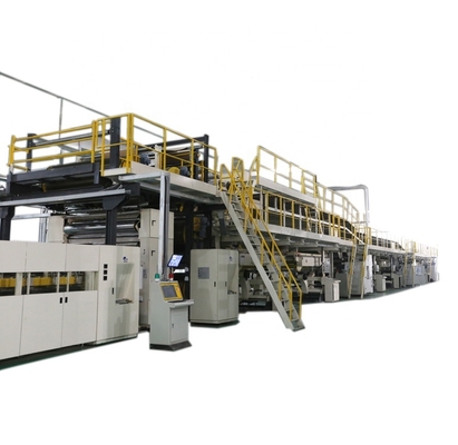 5개의 층 1.8m 폭 골판지 생산 라인 45kw 화력