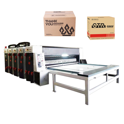 다색 물결 모양 판지 Flexo 인쇄기 실린더 축 흔들림 ≤0.1mm