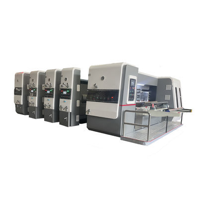 다재다능한 판지 Flexo 인쇄기 정밀도 ≤0.75mm 판 간격 7.2mm