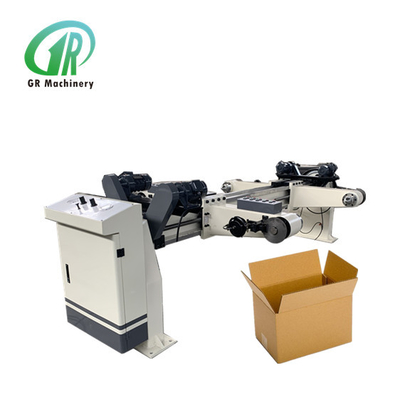 PLC로 제어되는 코러브 카드보드 생산 라인 Max Φ1500mm 종이 운반 직경