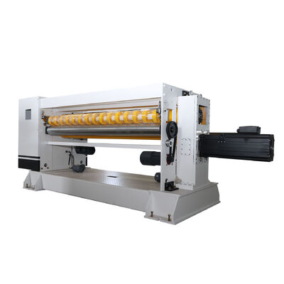 100mm 5층 골판지 생산 라인 PLC 제어 시스템, 생산 및 일관된 제품 NC 커터 보장