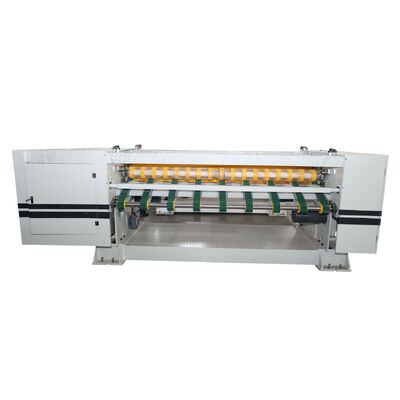 NC 커터 최대 절단 길이는 9999mm 코러브 카드보드 생산 라인 효과적 폭 2200mm 속도 100mmin