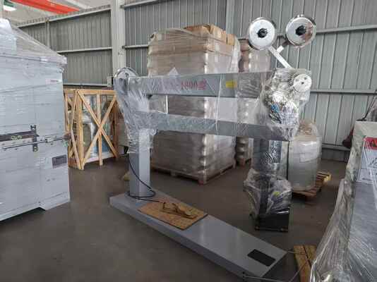 수동 판지 상자 스테이플러 DZX1800 (250/분 속도, 1800mm 암 길이) 효율적인 포장용