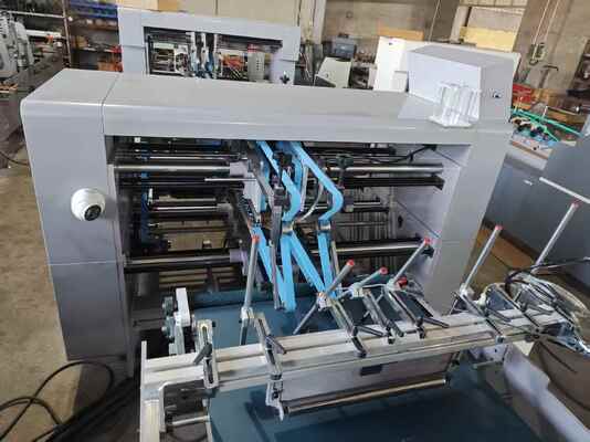 PT-A1250 고속 골판지 상자 접착기, 최대 속도 300m/min, PLC 터치스크린 제어, 독립 용지 공급 드라이브