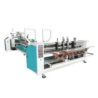 2800 터치스크린 판지 상자 폴더 Gluer 기계 골판지 만들기